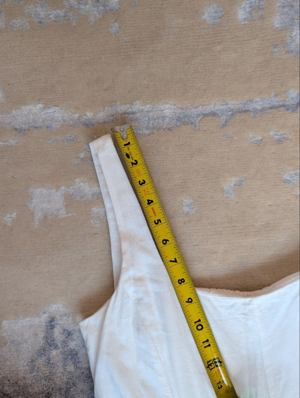 GAP White Sleeveless Linen-Blend Maxi Dress - Picture 6 of 11